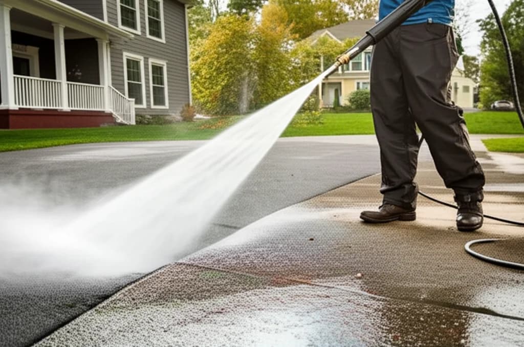 Professional power washing service